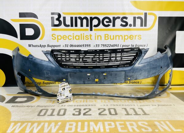BUMPER Peugeot 308  Normaal 2012-2016 VOORBUMPER 2-J3-7889z