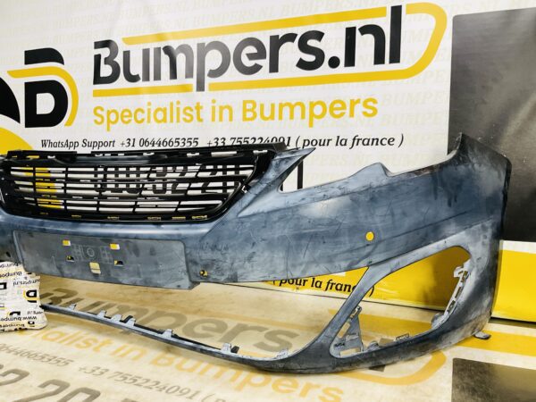 BUMPER Peugeot 308  Normaal 2012-2016 VOORBUMPER 2-J3-7889z