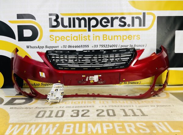 BUMPER Peugeot 308  Normaal 2012-2016 VOORBUMPER 2-J3-7890z