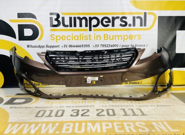 BUMPER Peugeot 308  Normaal 2012-2016 VOORBUMPER 2-J3-7892z