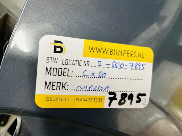 Bumper Mazda MX-30 MX30 2020-2023 Voorbumper 2-B10-7895z