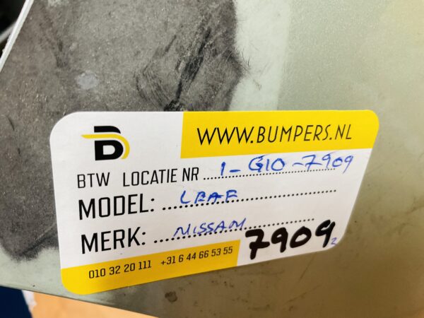 BUMPER Nissan Leaf  VOORBUMPER 1-G10-7909z