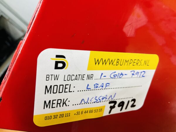 BUMPER Nissan Leaf  VOORBUMPER 1-G10-7912z