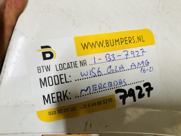 BUMPER Mercedes GLA Klasse W156 AMG Facelift 2016-2019 VOORBUMPER 1-B3-7927z
