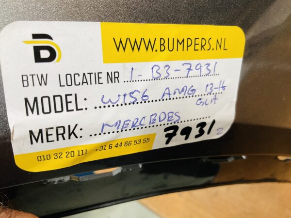 BUMPER Mercedes GLA Klasse W156 AMG 2013-2016 VOORBUMPER 1-B3-7931z