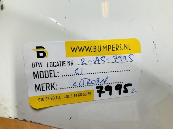 BUMPER Citroen C1  2014-2023 VOORBUMPER 2-A5-7995z