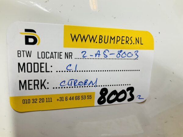 BUMPER Citroen C1  2014-2023 VOORBUMPER 2-A5-8003z