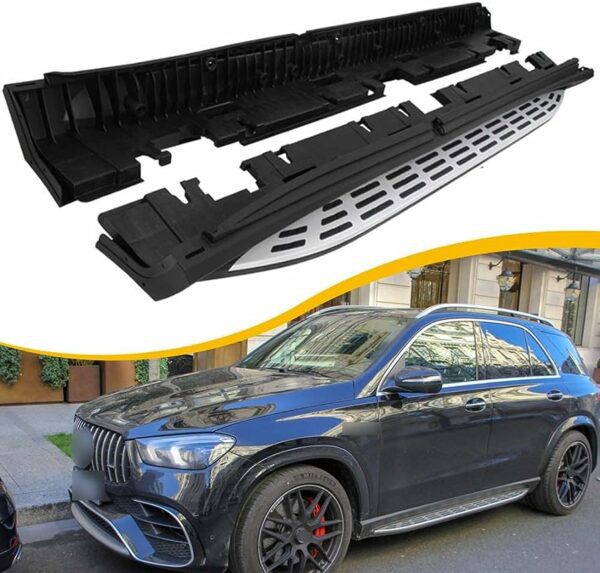 Mercedes GLE W167 V167 Zijskirt Treeplanken Side Steps Set L+R SUV Compleet