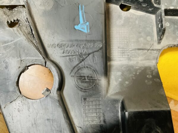 Onderplaat Opel Corsa F 2019-2023 475498858 BumperLip  2-L4-8095R