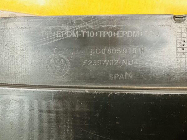 Onderplaat Volkswagen Polo 6C 2013-2017 6C0805915 BumperLip  2-L4-8103R