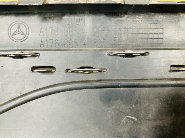 Diffuser Mercedes A Klasse W176 Facelift Normal Bumperlip 2-R8-8105R