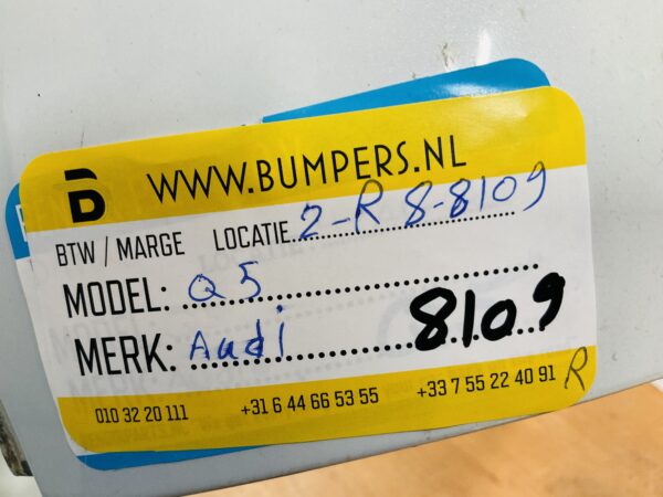 Diffuser Audi Q5 Bumperlip 2-R8-8109R