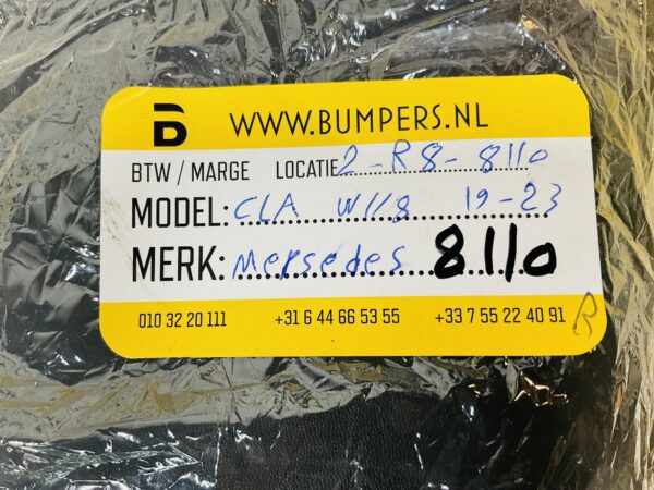Diffuser Mercedes CLA W118 AMG 2019-2023 Bumperlip 2-R8-8110R
