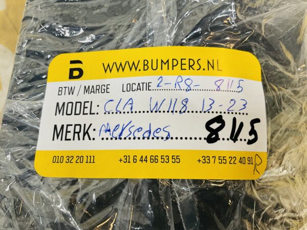 Diffuser Mercedes CLA W118 AMG 2019-2023 Bumperlip 2-R8-8115R