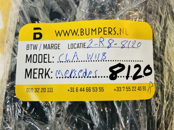 Diffuser Mercedes CLA W118 AMG 2019-2023 Bumperlip 2-R8-8120R