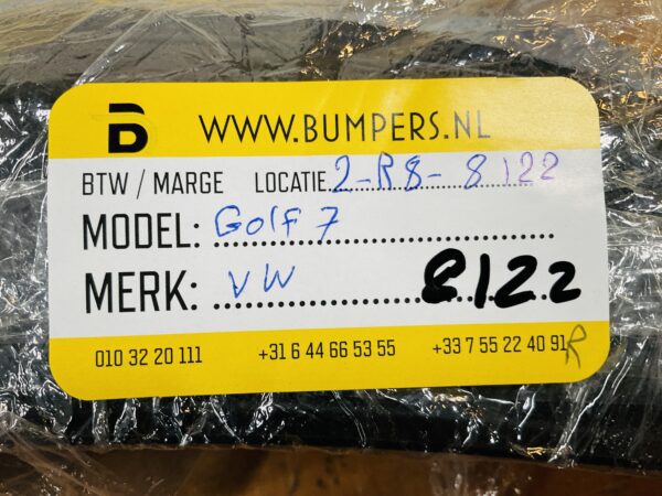 Diffuser Volkswagen Golf 7 Bumperlip 2-R8-8122R