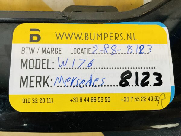 Diffuser Mercedes Aklasse W176 AMG 2012-2016 Bumperlip 2-R8-8123R