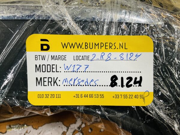 Diffuser Mercedes Aklasse W177 AMG 2019-2023 Bumperlip 2-R8-8124R