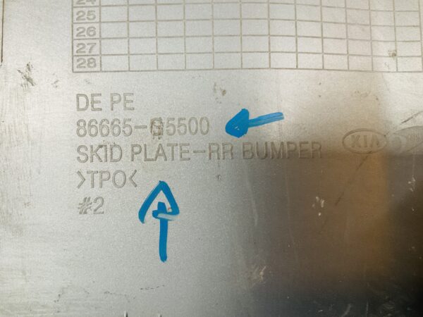 Diffuser Kia Niro Achterbumper Lip 2-R1-8156R