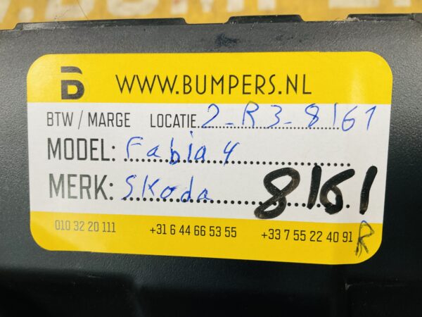 Grill Skoda Fabia 4 6V0583653 Gril 2-R3-8161R