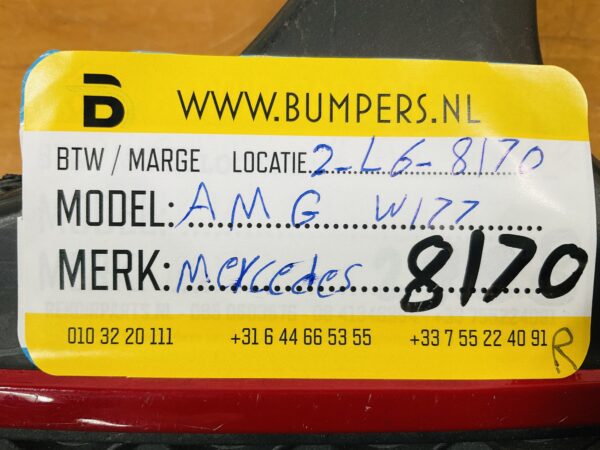 Bumper Lip Mercedes Cla W117 2013-2017 Amg Diffuser 2-L6-8170R