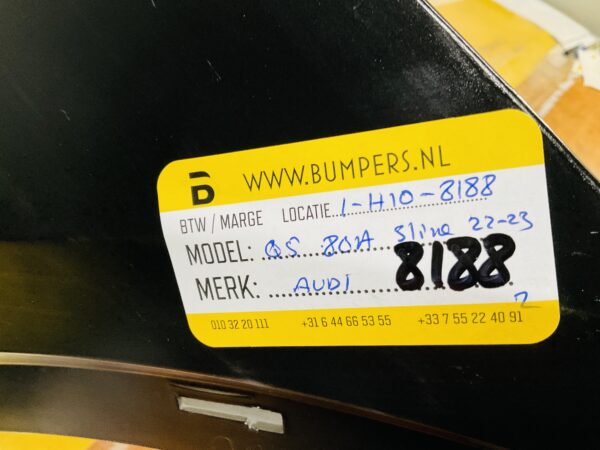 BUMPER Audi Q5 80A Sline S-Line 2022-2023 VOORBUMPER 1-H10-8188z