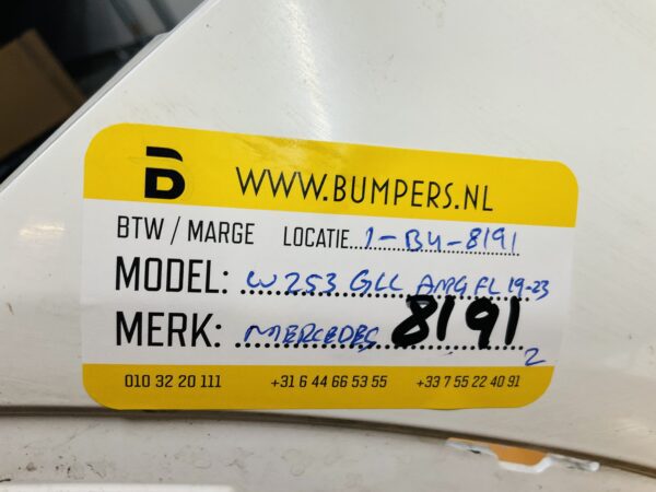 BUMPER Mercedes GLC Klasse W253 AMG Facelift 2019-2023 VOORBUMPER 1-B4-8191z