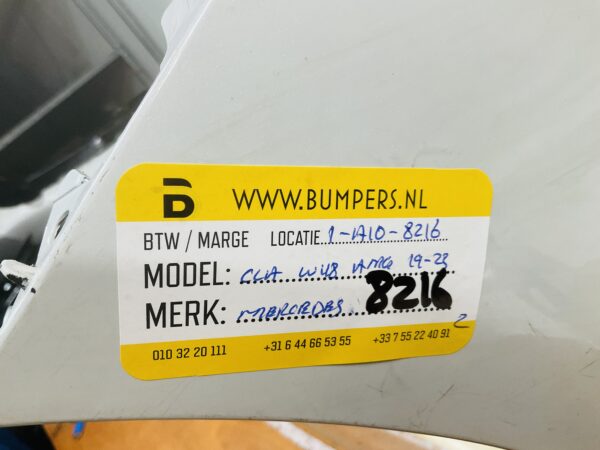 BUMPER Mercedes CLA Klasse W118 AMG 2019-2023 VOORBUMPER 1-A10-8216z