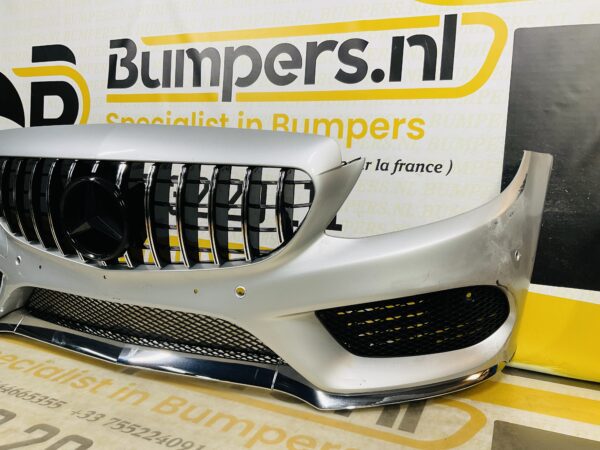 BUMPER Mercedes C Klasse W205 AMG GT Grill 2014-2017 VOORBUMPER 1-A4-8225z