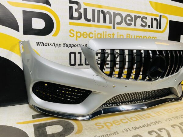 BUMPER Mercedes C Klasse W205 AMG GT Grill 2014-2017 VOORBUMPER 1-A4-8225z