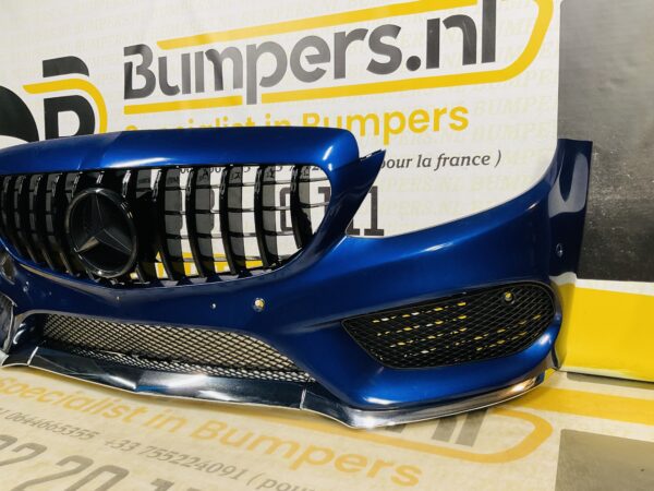 BUMPER Mercedes C Klasse W205 AMG GT Grill 2014-2017 VOORBUMPER 1-Z3-8227z