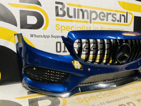 BUMPER Mercedes C Klasse W205 AMG GT Grill 2014-2017 VOORBUMPER 1-Z3-8227z