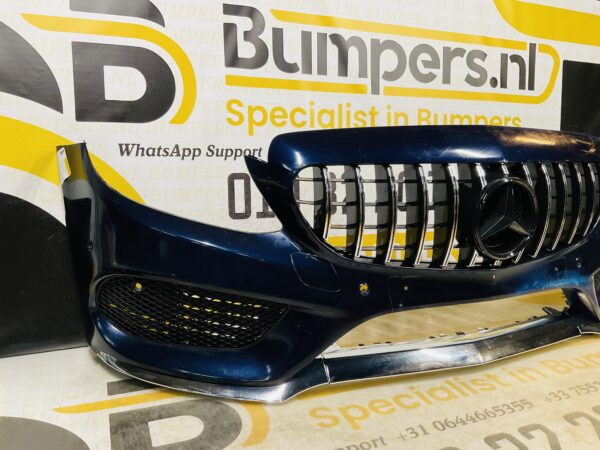 BUMPER Mercedes C Klasse W205 AMG GT Grill 2014-2017 VOORBUMPER 1-A4-8229z