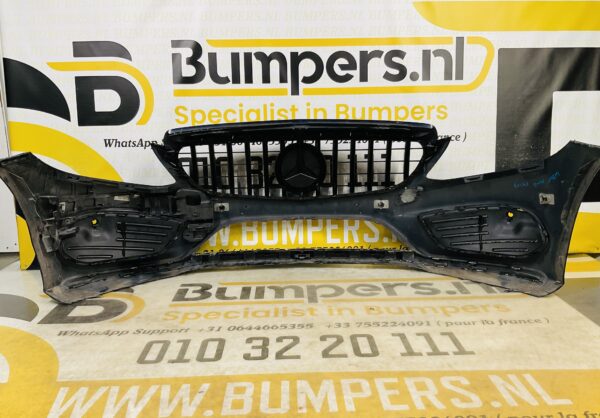 BUMPER Mercedes C Klasse W205 AMG GT Grill 2014-2017 VOORBUMPER 1-A4-8229z