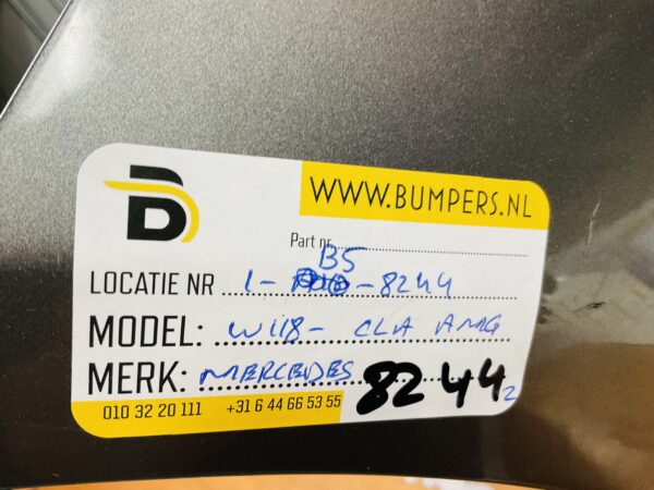 BUMPER Mercedes CLA Klasse W118 AMG 2019-2023 VOORBUMPER 1-B5-8244z