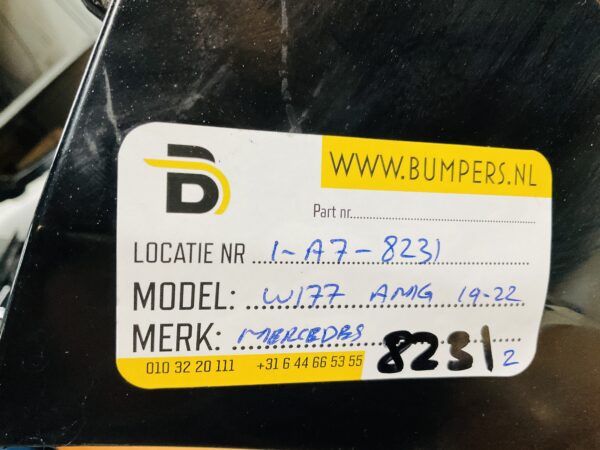 BUMPER Mercedes A Klasse W177 AMG Diamond Grill 2019-2023 VOORBUMPER 1-A7-8231z