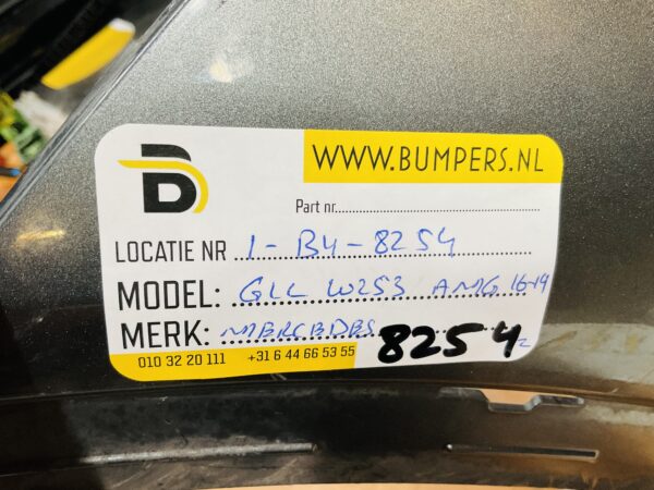 BUMPER Mercedes GLC Klasse W253 AMG 2016-2019 VOORBUMPER 1-B4-8254z