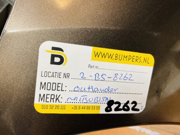 BUMPER Mitsubishi Outlander  2012-2015 VOORBUMPER 2-B5-8262z