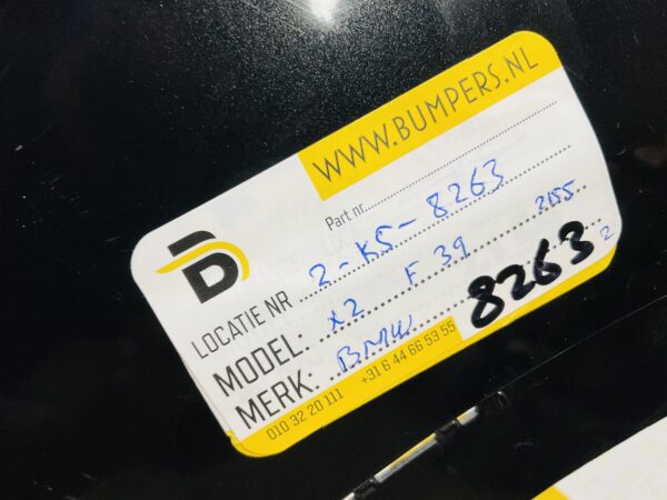 BUMPER BMW X2 F39 VOORBUMPER 2-K5-8263z