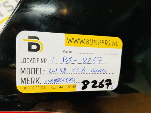 BUMPER Mercedes CLA Klasse W118 AMG 2019-2023 VOORBUMPER 1-B5-8267z