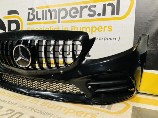 BUMPER Mercedes C Klasse W205 AMG Facelift GT Grill 2017-2021 VOORBUMPER 1-A4-8277z