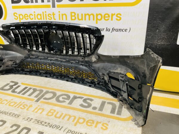 BUMPER Mercedes C Klasse W205 AMG Facelift GT Grill 2017-2021 VOORBUMPER 1-A4-8277z