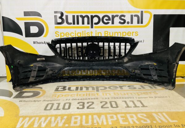 BUMPER Mercedes C Klasse W205 AMG Facelift GT Grill 2017-2021 VOORBUMPER 1-A4-8277z