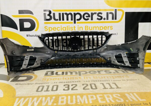 BUMPER Mercedes C Klasse W205 AMG Facelift GT Grill 2017-2021 VOORBUMPER 1-A4-8279z