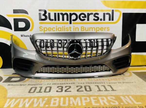 BUMPER Mercedes C Klasse W205 AMG Facelift GT Grill 2017-2021 VOORBUMPER 1-A4-8280z