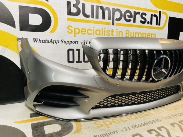 BUMPER Mercedes C Klasse W205 AMG Facelift GT Grill 2017-2021 VOORBUMPER 1-A4-8280z