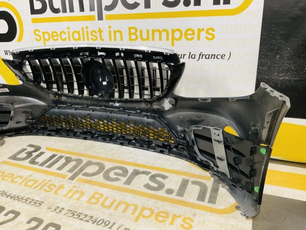 BUMPER Mercedes C Klasse W205 AMG Facelift GT Grill 2017-2021 VOORBUMPER 1-A4-8280z
