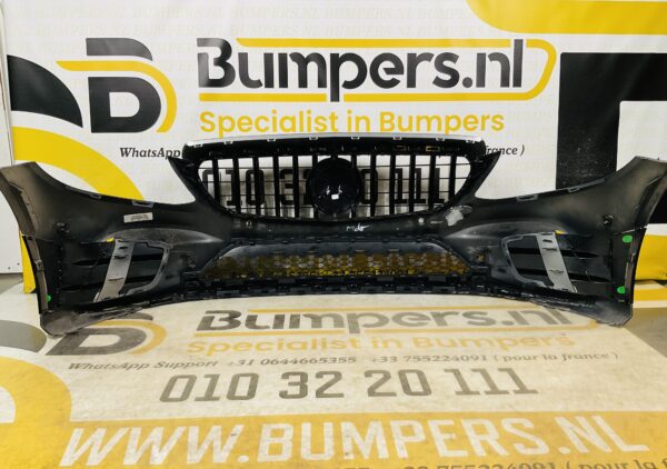 BUMPER Mercedes C Klasse W205 AMG Facelift GT Grill 2017-2021 VOORBUMPER 1-A4-8280z