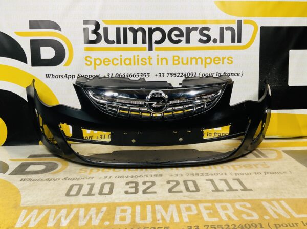 BUMPER Opel Corsa D Facelift + Grill 2011-2014  VOORBUMPER 2-i1-8286z