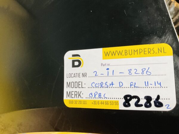 BUMPER Opel Corsa D Facelift + Grill 2011-2014  VOORBUMPER 2-i1-8286z